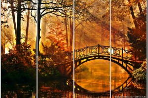 Каталог фотопечати - Мостики в парках