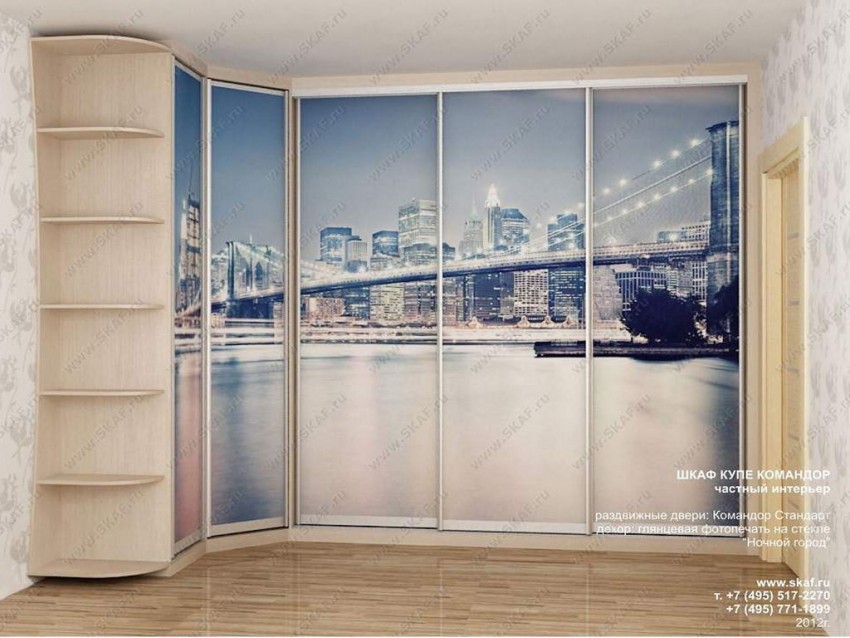 Шкаф-купе Лазурит-5-03